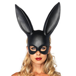 Leg Avenue Masque Rabbit - Noir